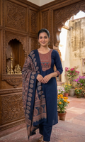 Salwar set- Blue