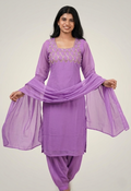 Salwar set - Lavender