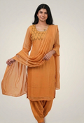 Salwar set - peach