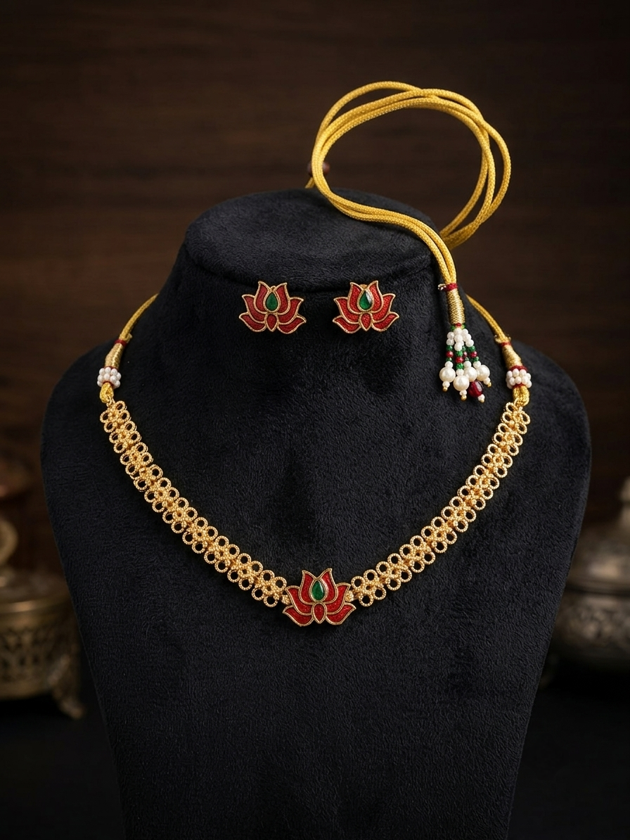 Short necklace/ choker