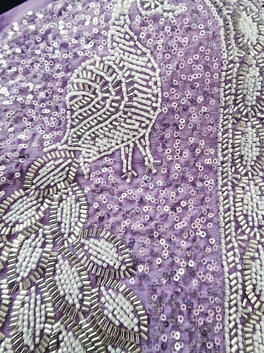 Party wear Lahenga set - Lavender