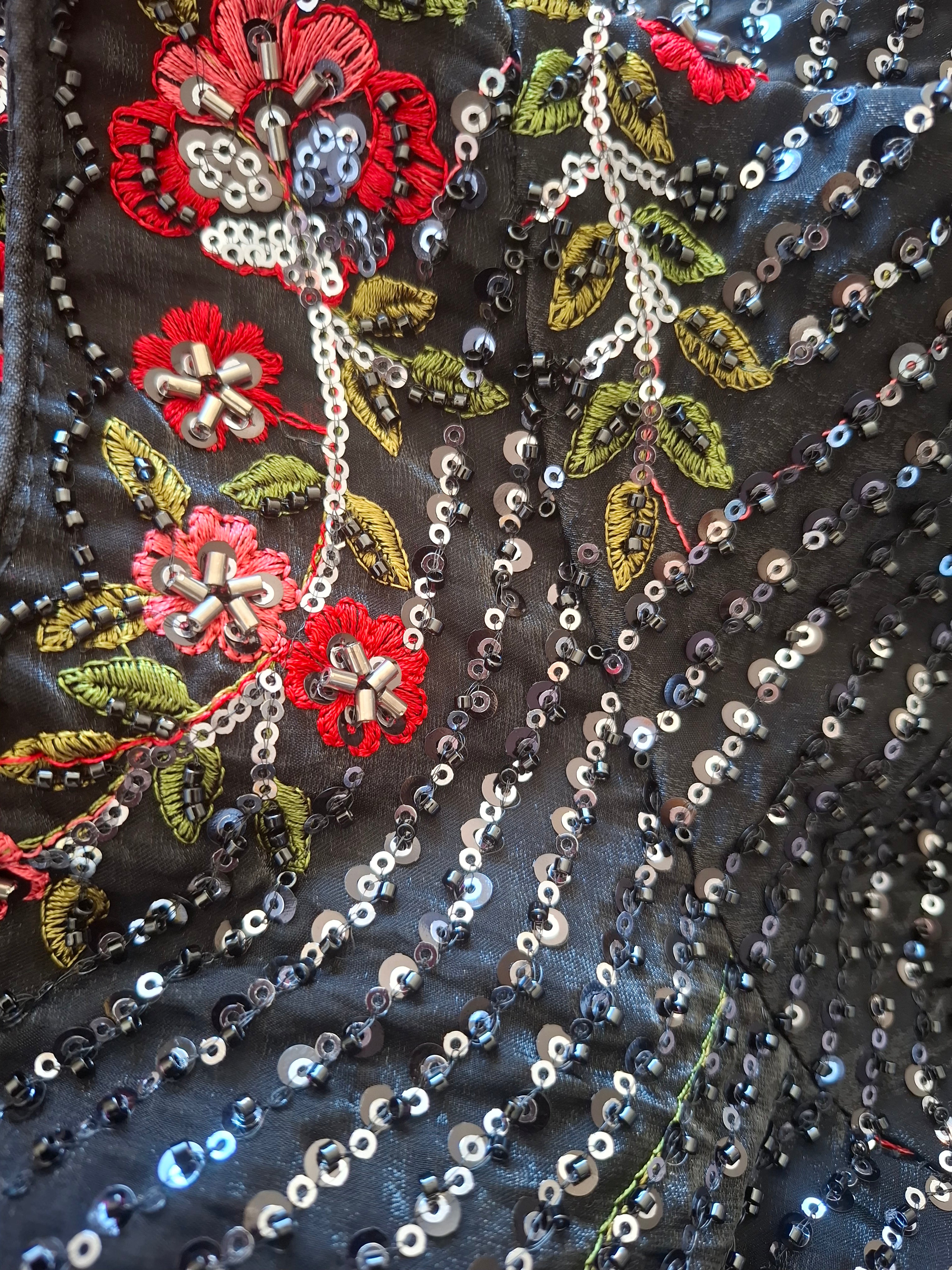Designer Bridal /Partywear  Readymade saree Blouse-Black