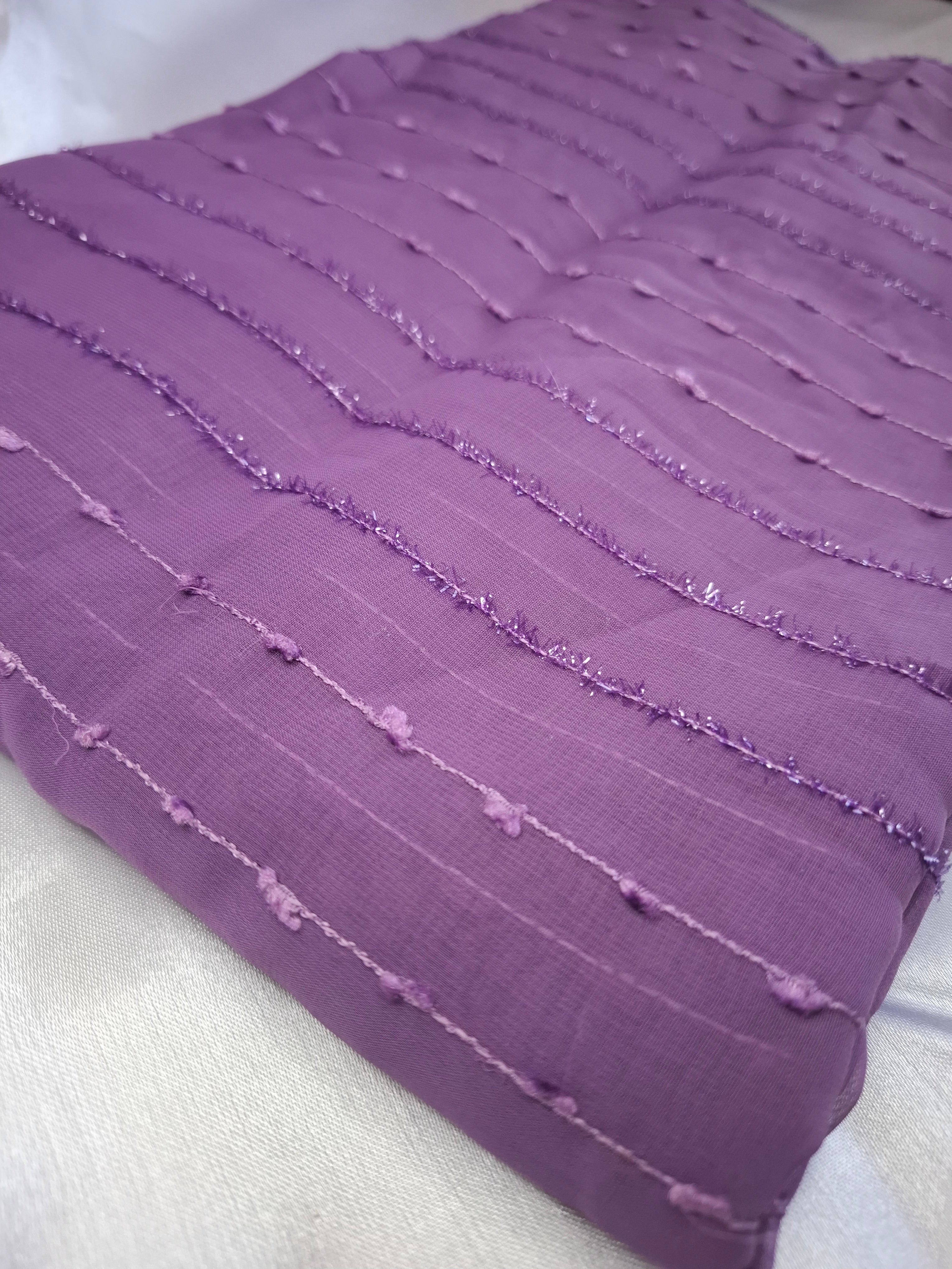 Vichithra silk saree- purple