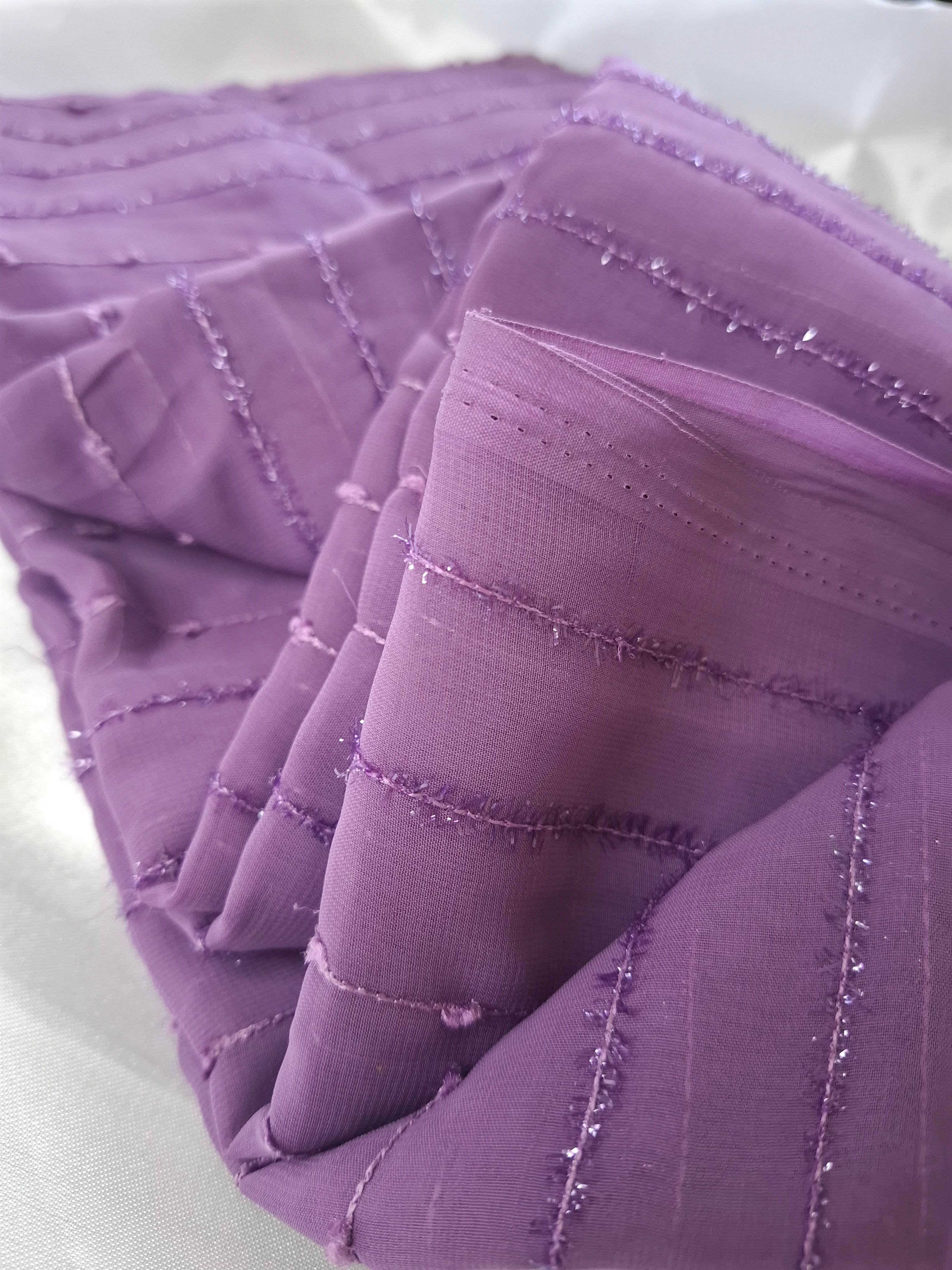 Vichithra silk saree- purple