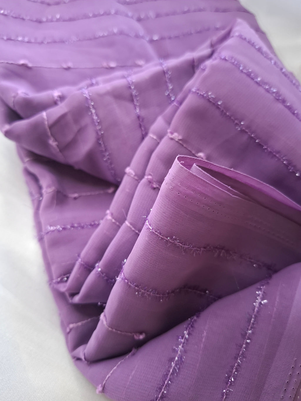 Vichithra silk saree- purple