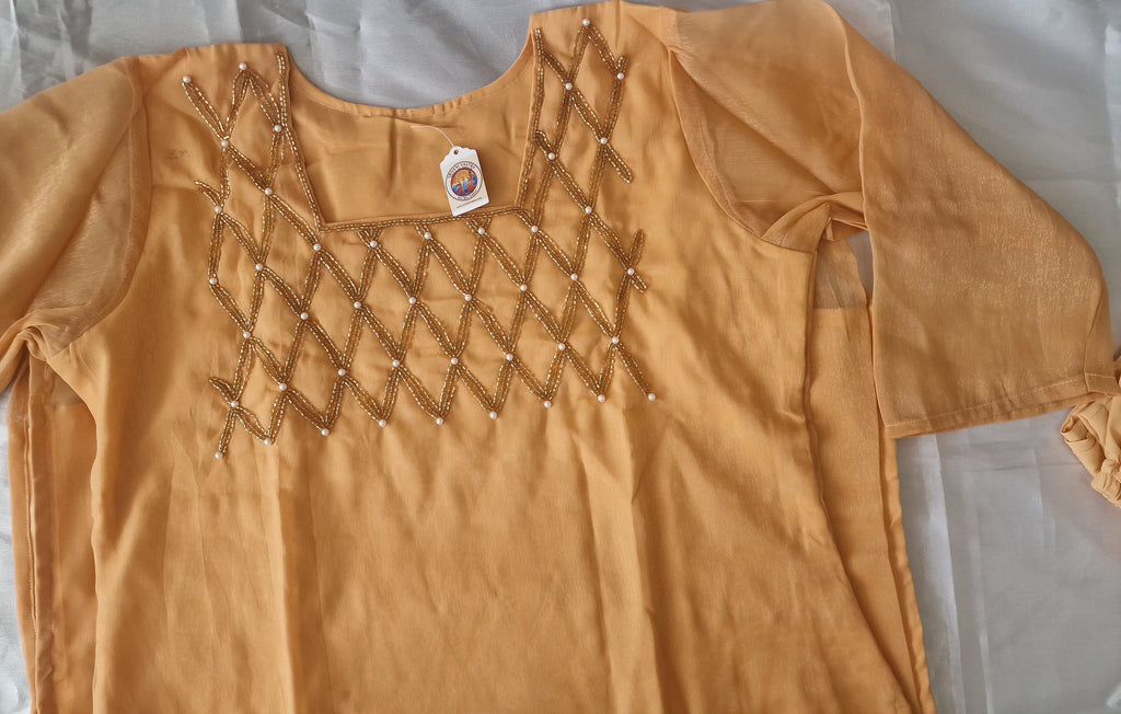 Salwar set - peach