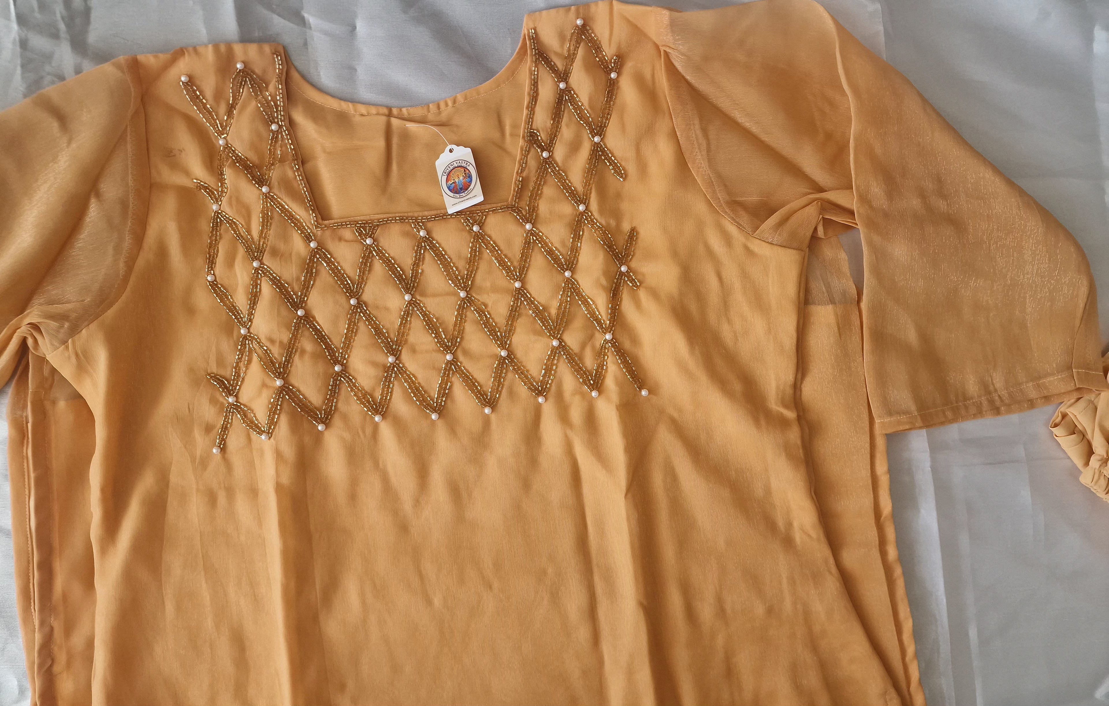 Salwar set - peach