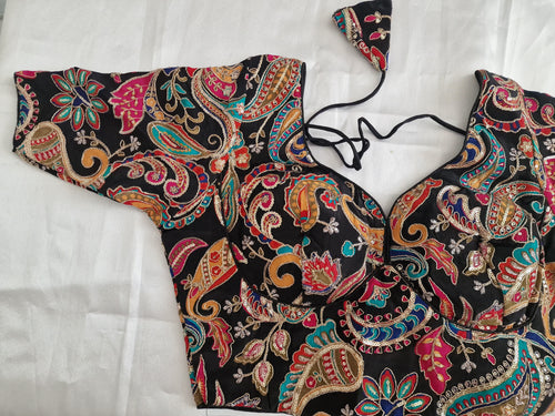 Designer blouse - Black