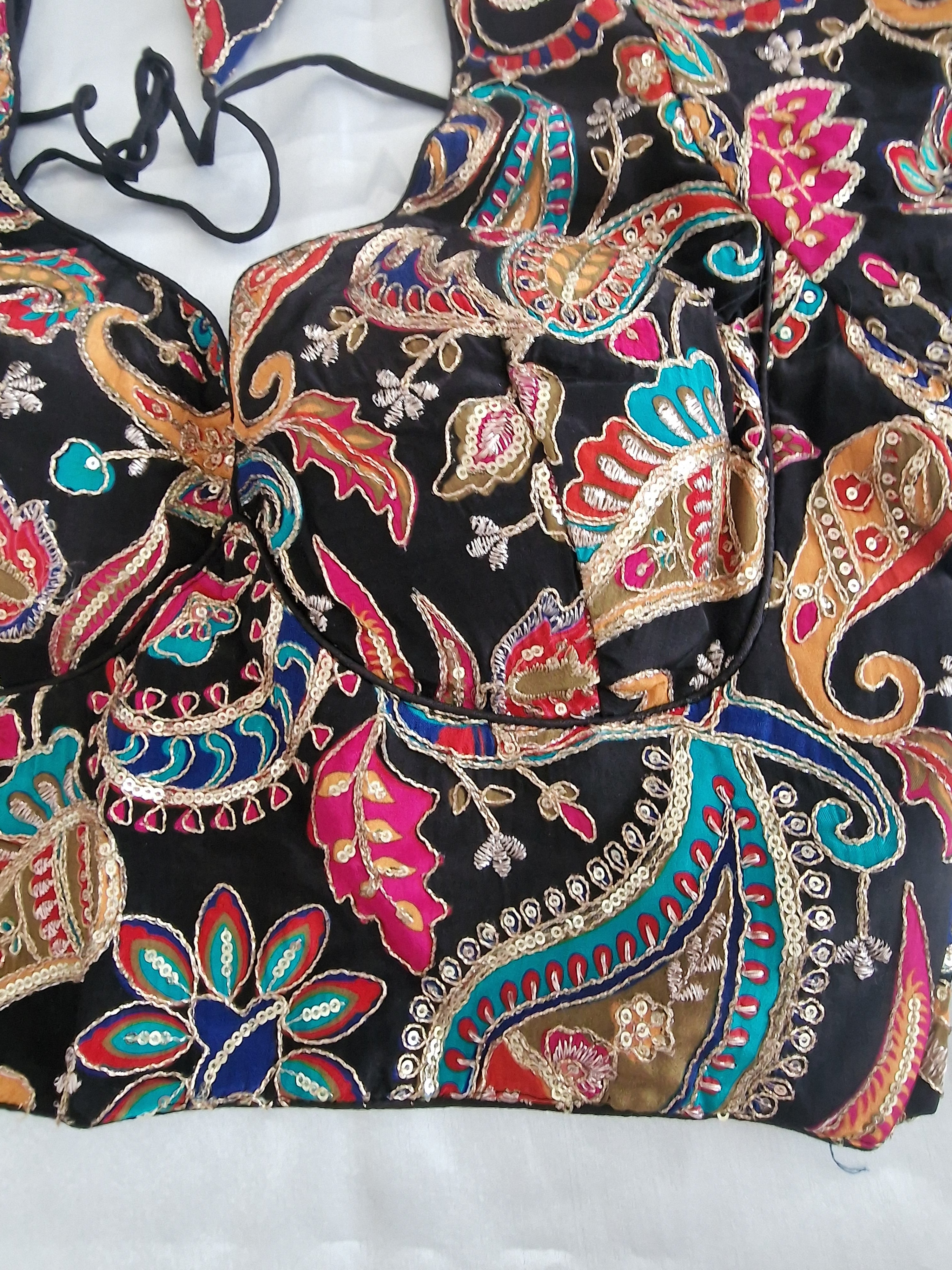 Designer blouse - Black