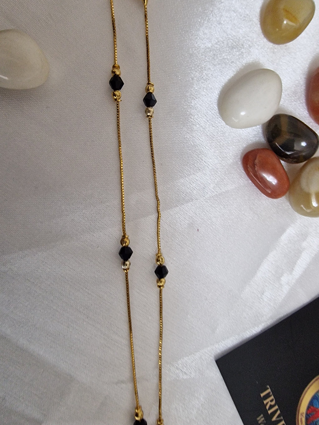 Charm beaded Anklet / Ankle Bracelet (Set of 2)