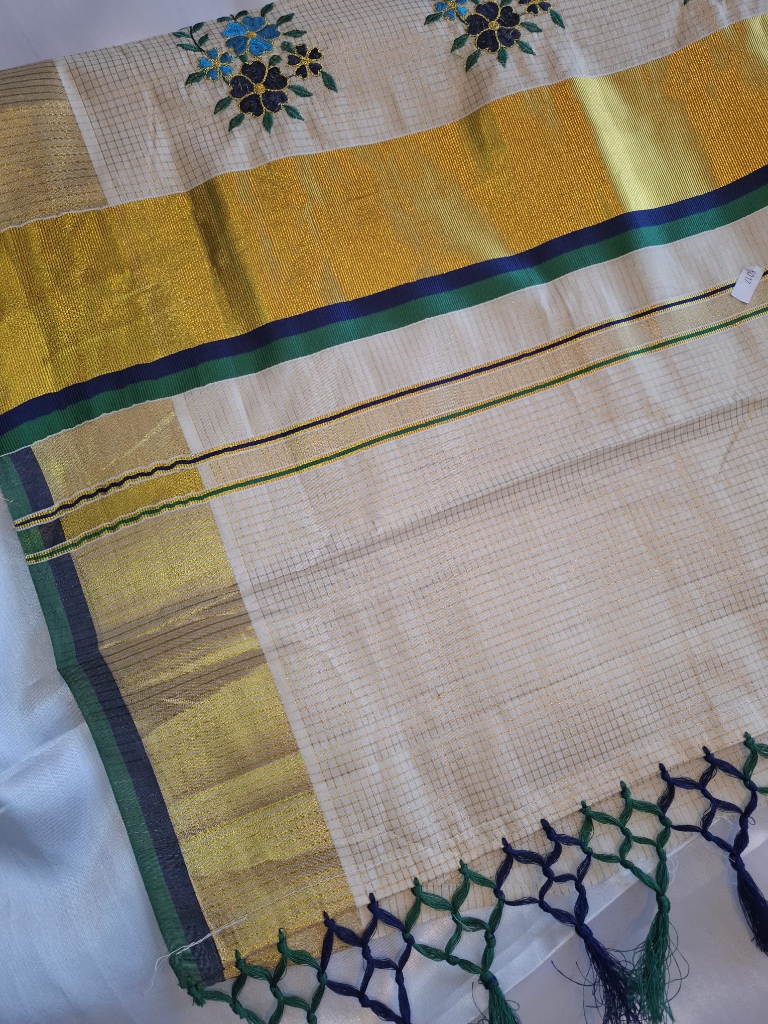 Settu saree with running blouse