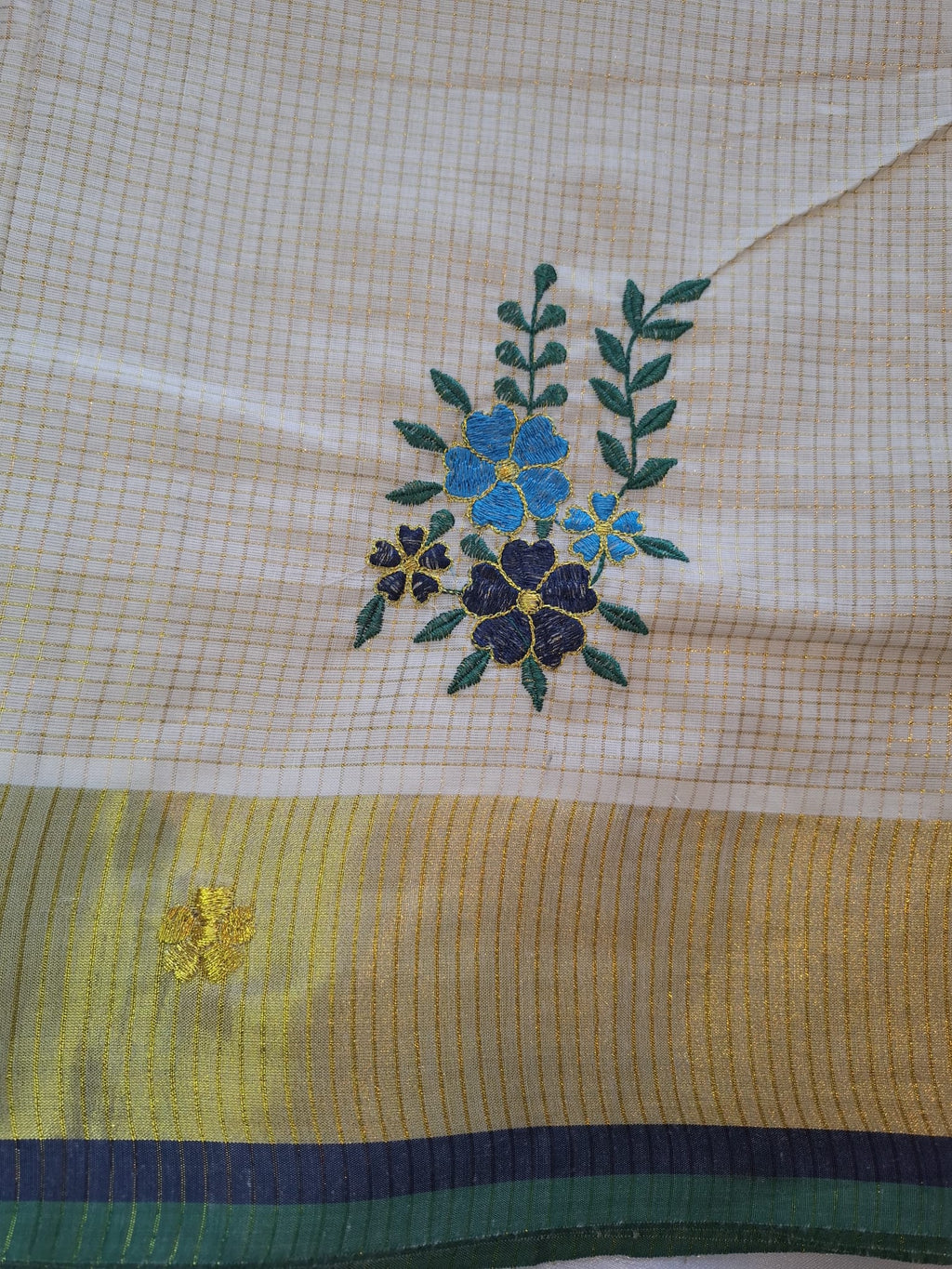 Settu saree with running blouse