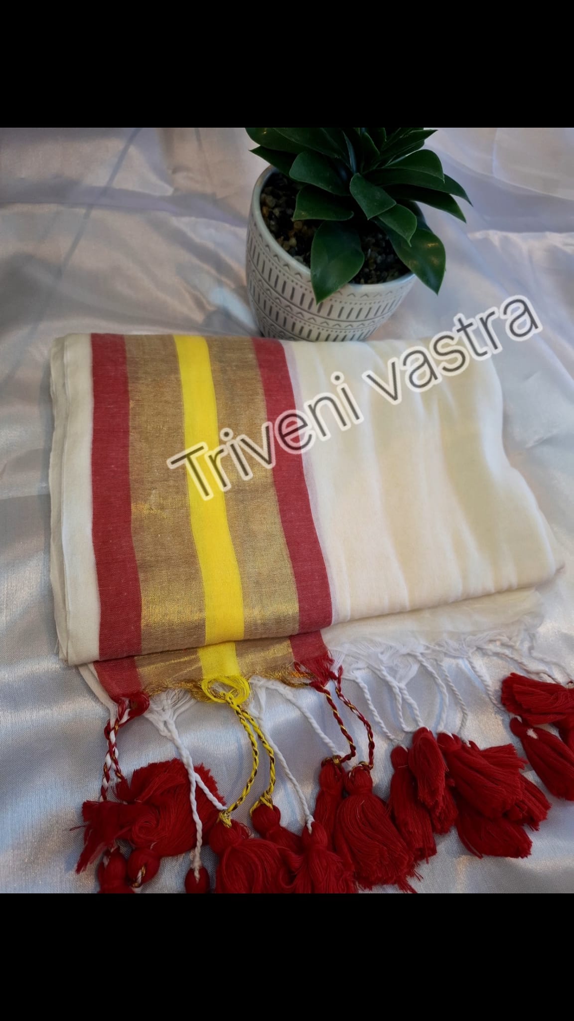 Munju Warrior inspired Mulcotton saree