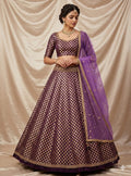 Lahenga- purple
