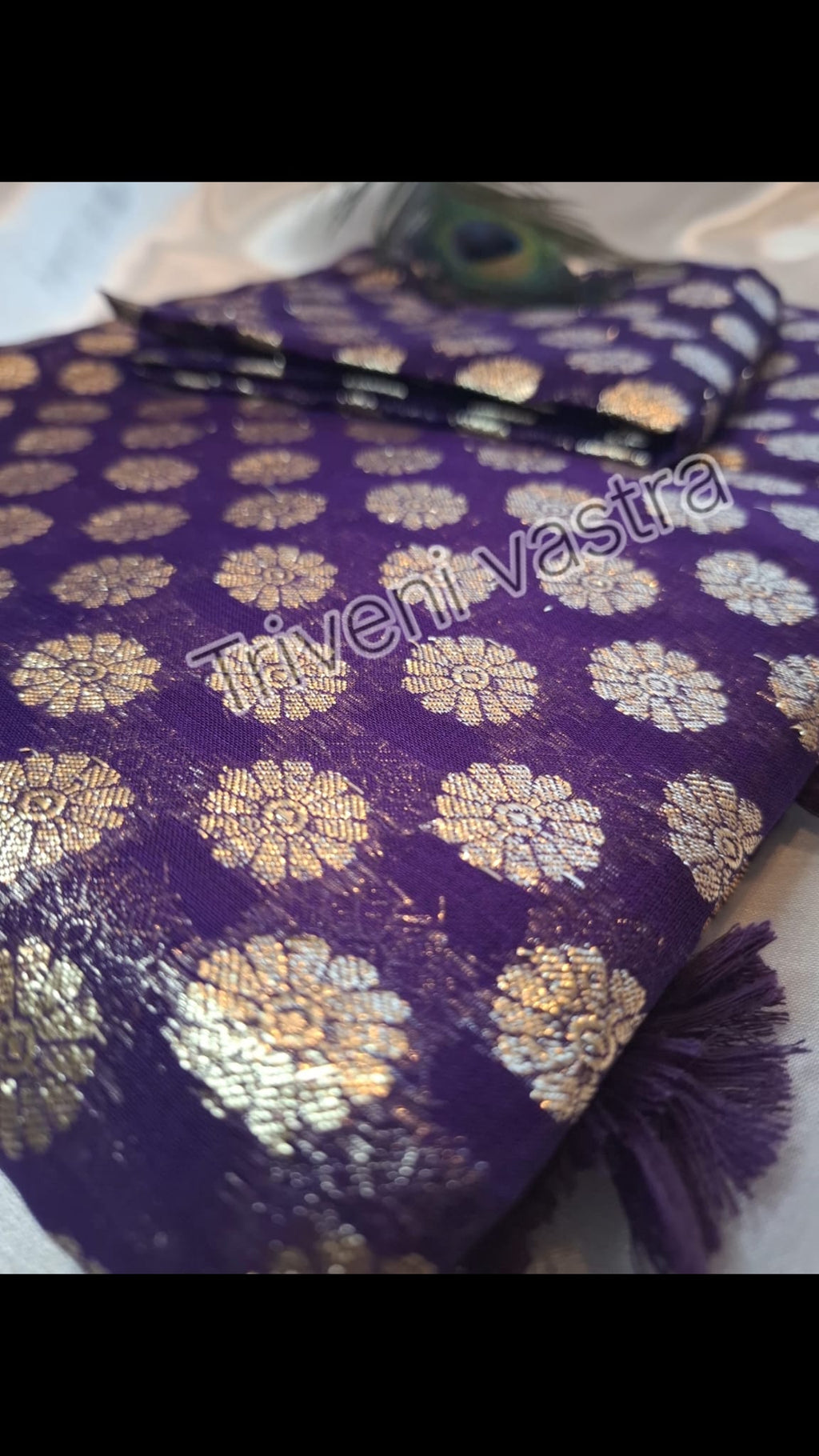 Soft net saree