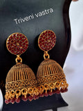 Jimukka earring-Red