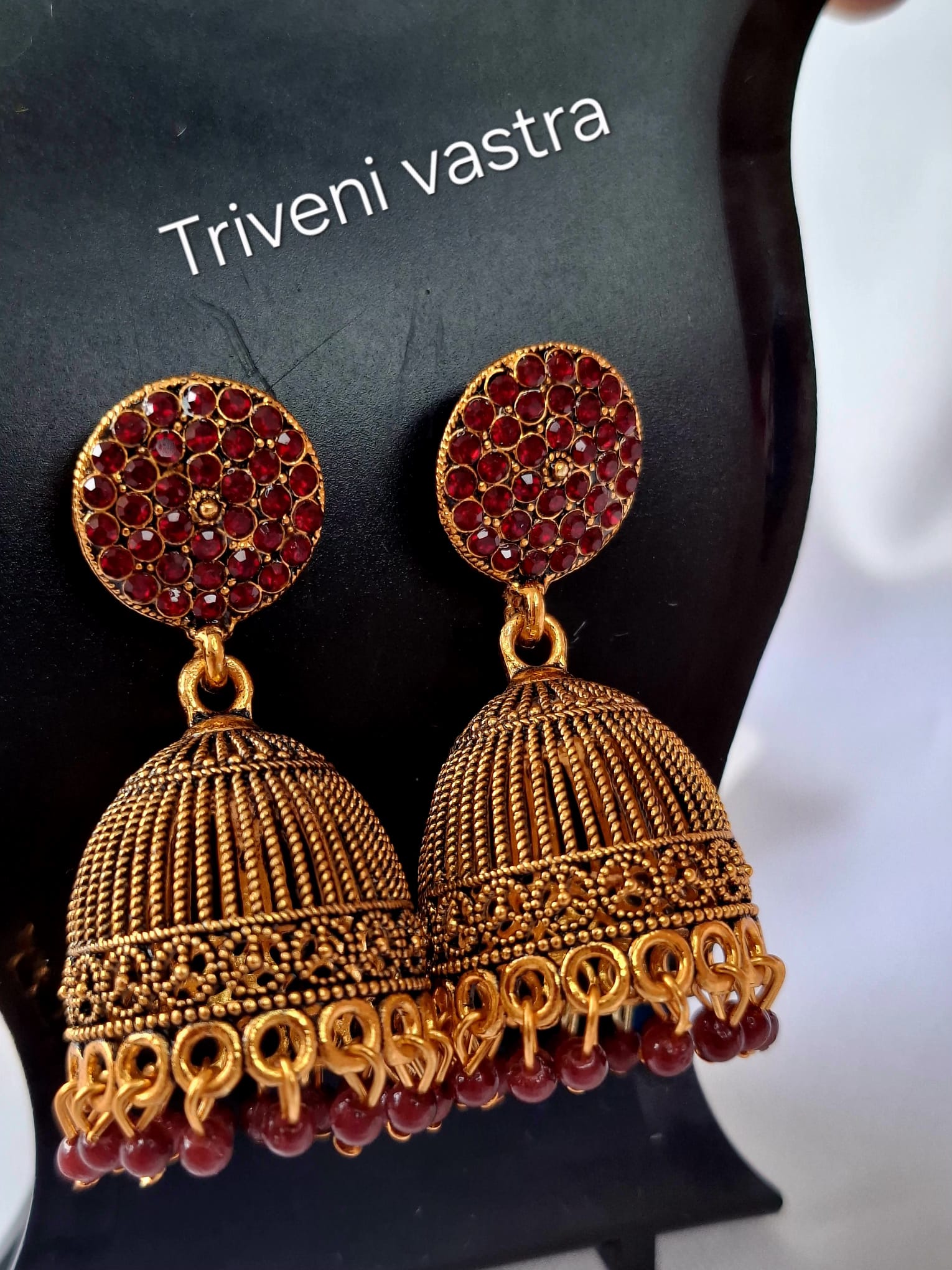 Jimukka earring-Red