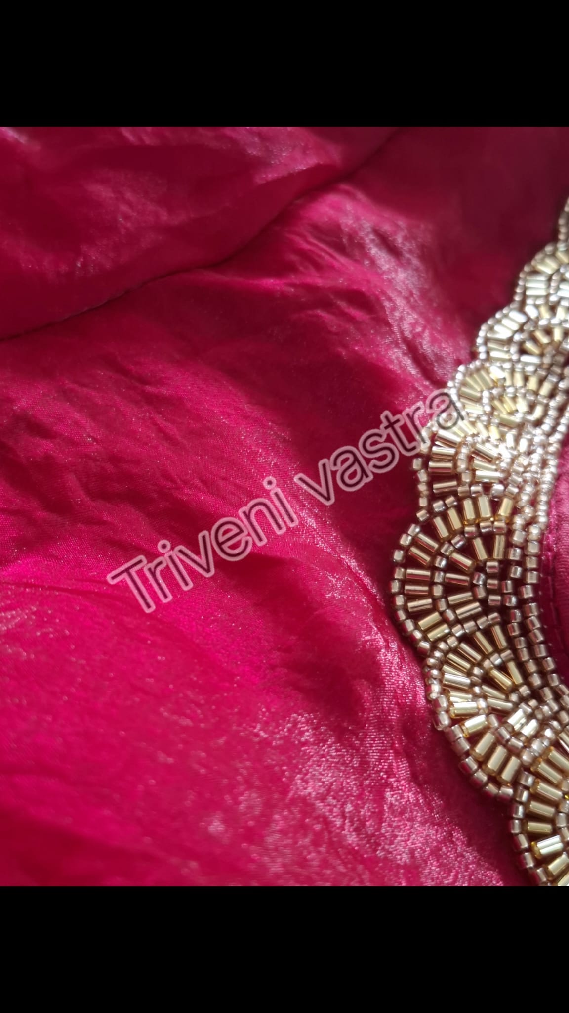 Designer Readymade blouse-Pink
