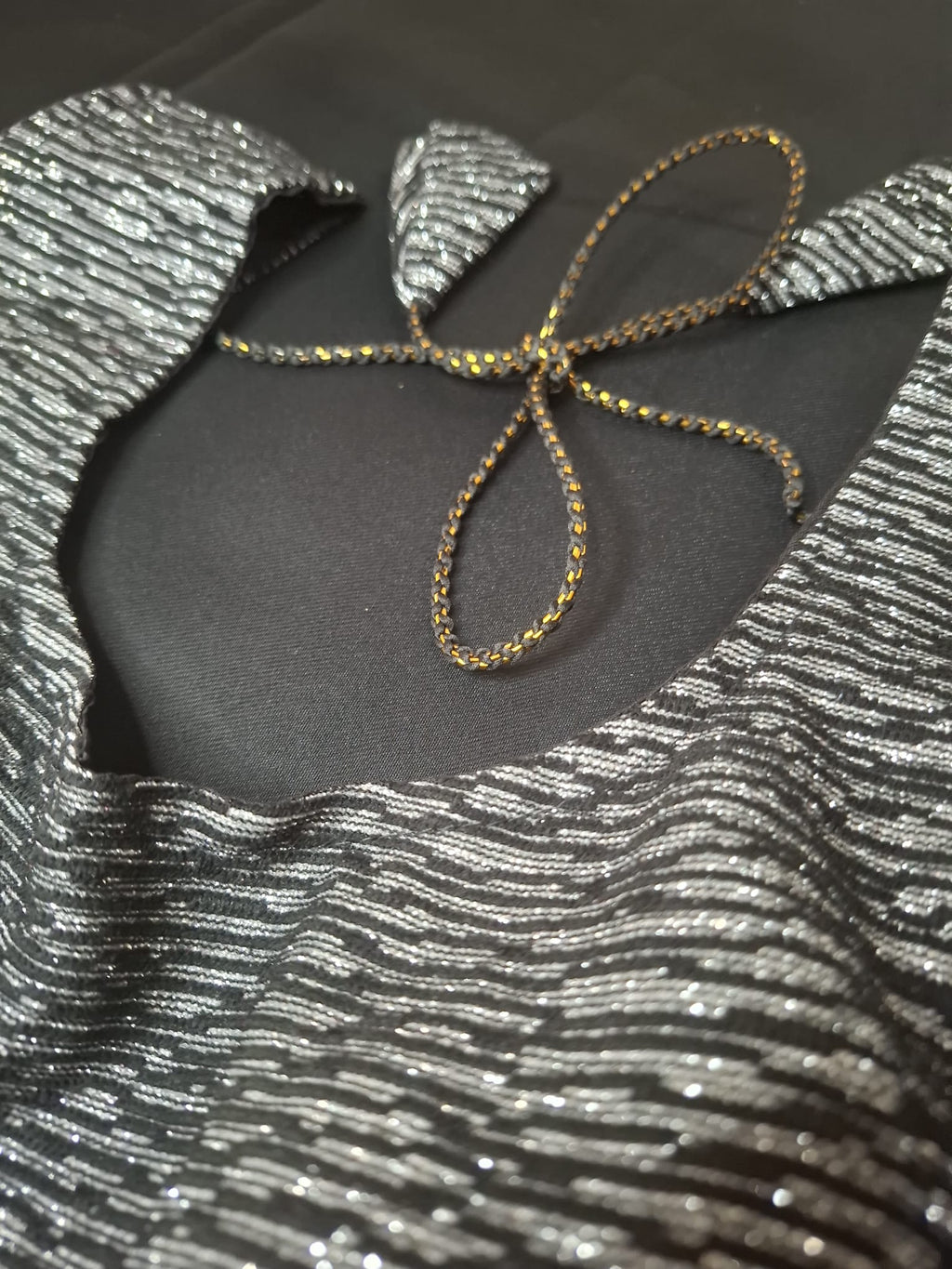 Designer readymade blouse - Black