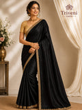 Silk saree - Black