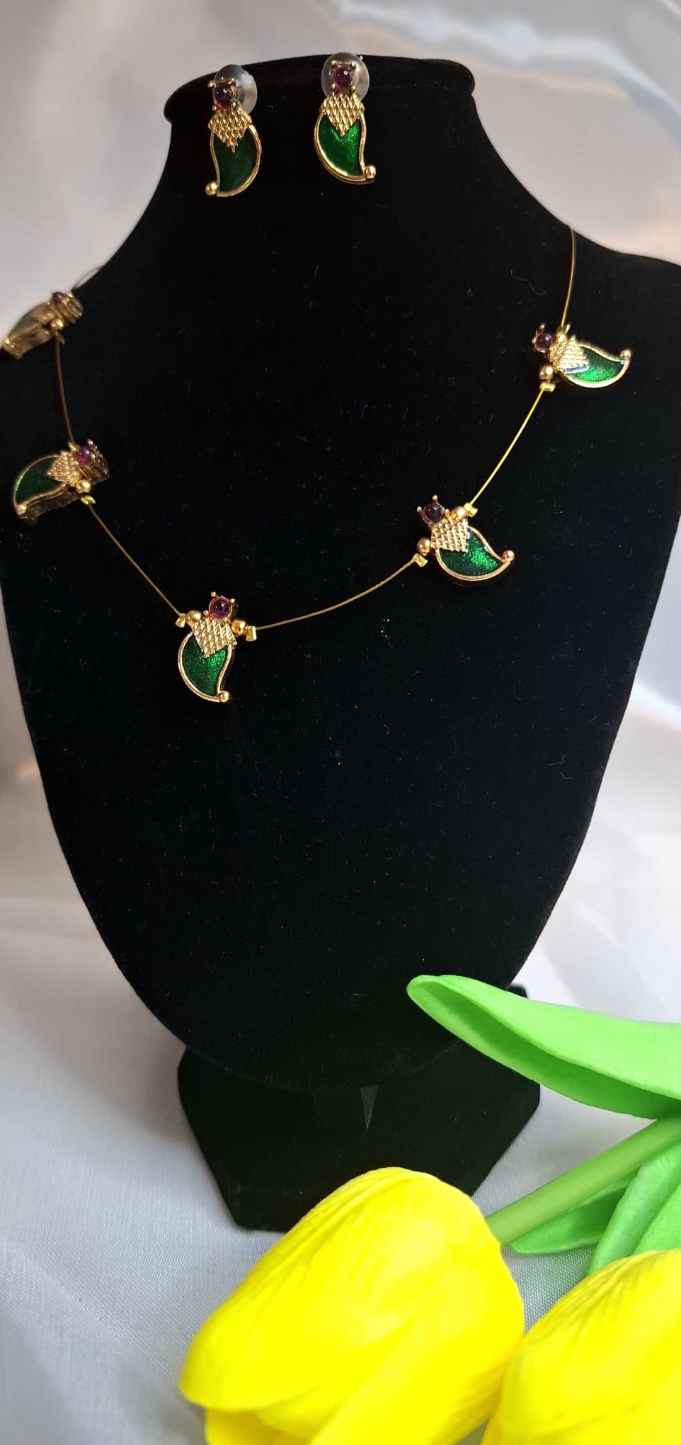 Traditional Palakka  necklace
