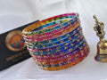 Glass bangles - Multicolour
