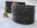 Glass bangles - Black