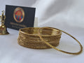 Metal Bangles - Golden