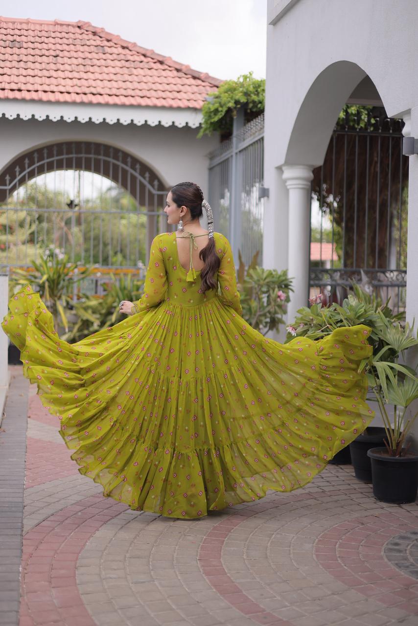 Premium Embroidered Gown. # Style 15