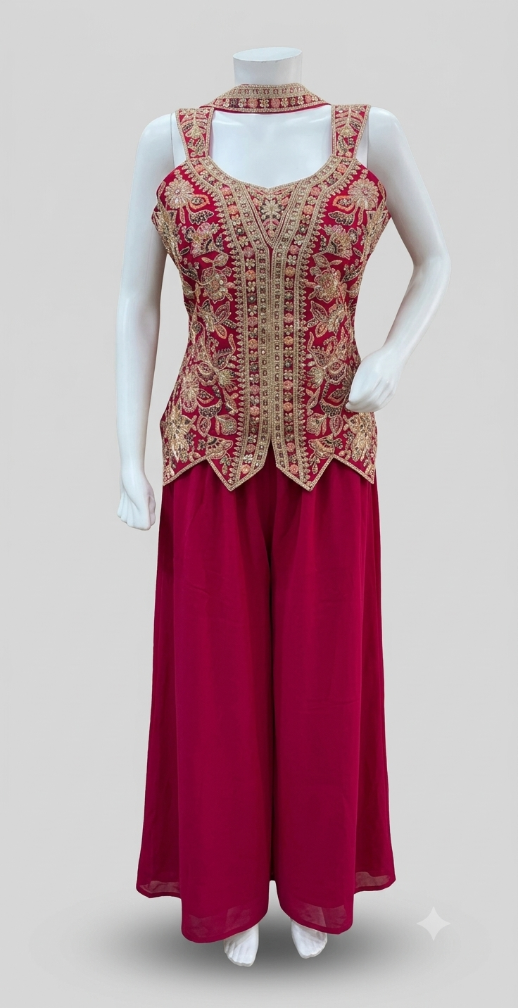 Premium Embroidered Lehenga Set. # Style 2