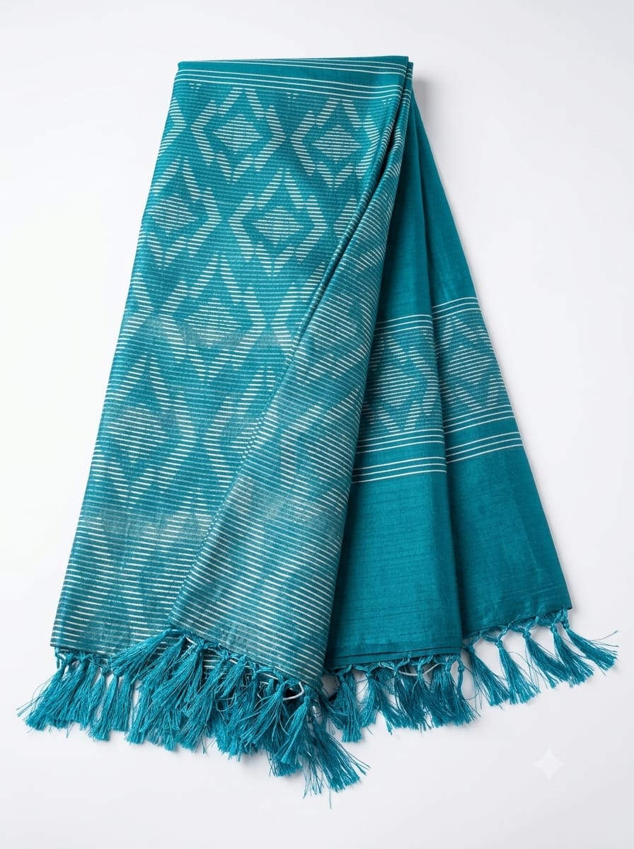 Peacock soft silk Saree