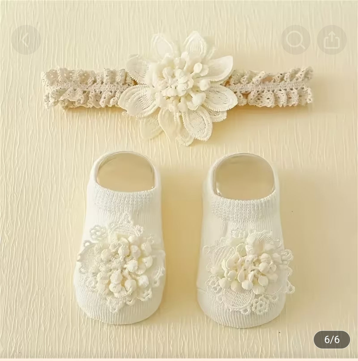 Noolukettu & Name revealing kit for Baby girls 0-3 months