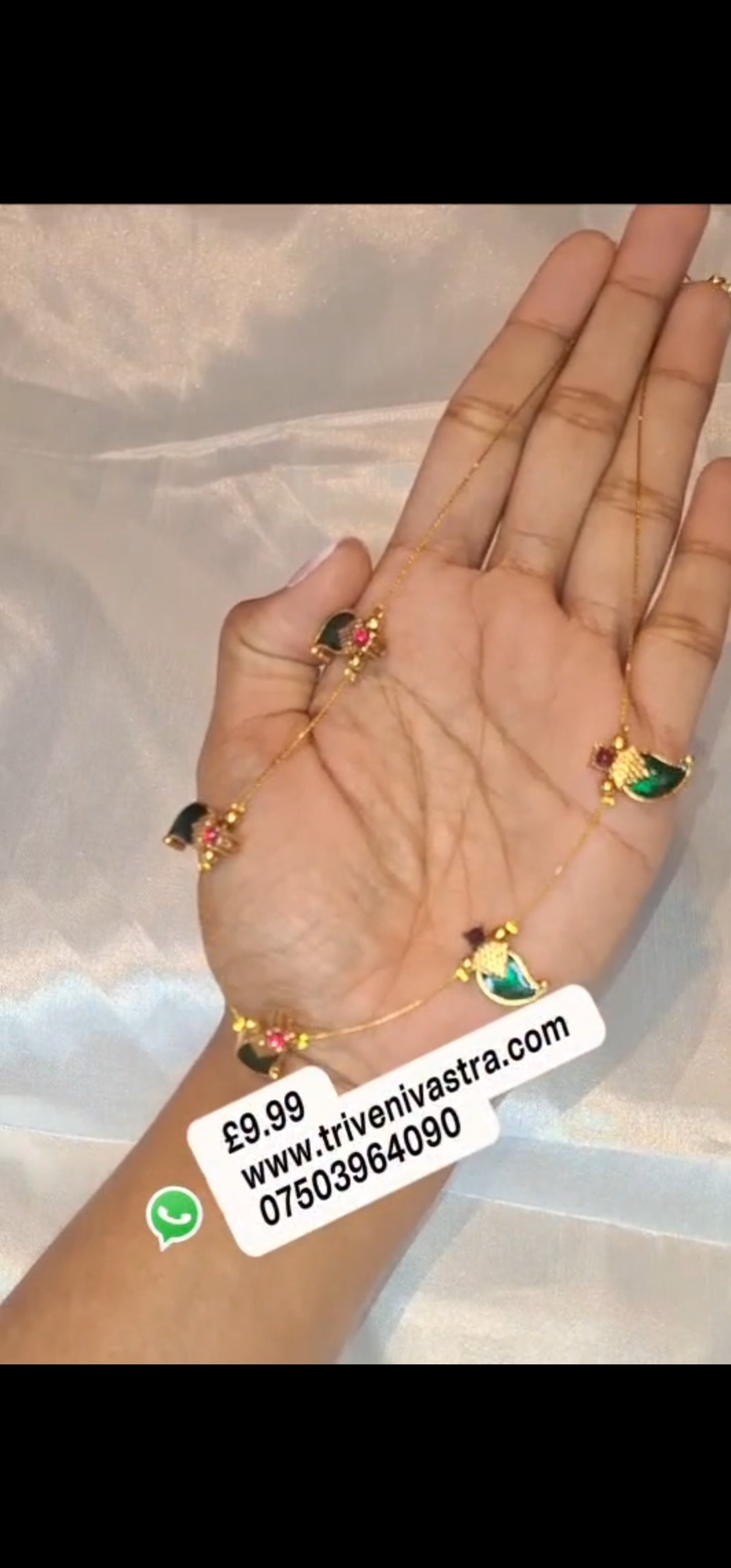 Traditional Palakka  necklace