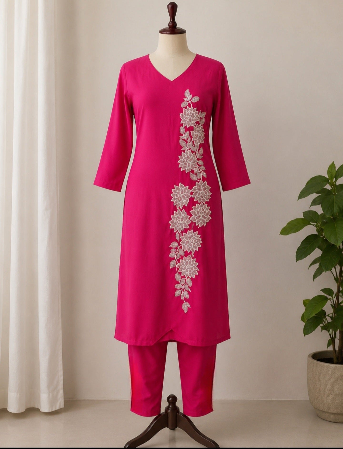 Kurthi pink
