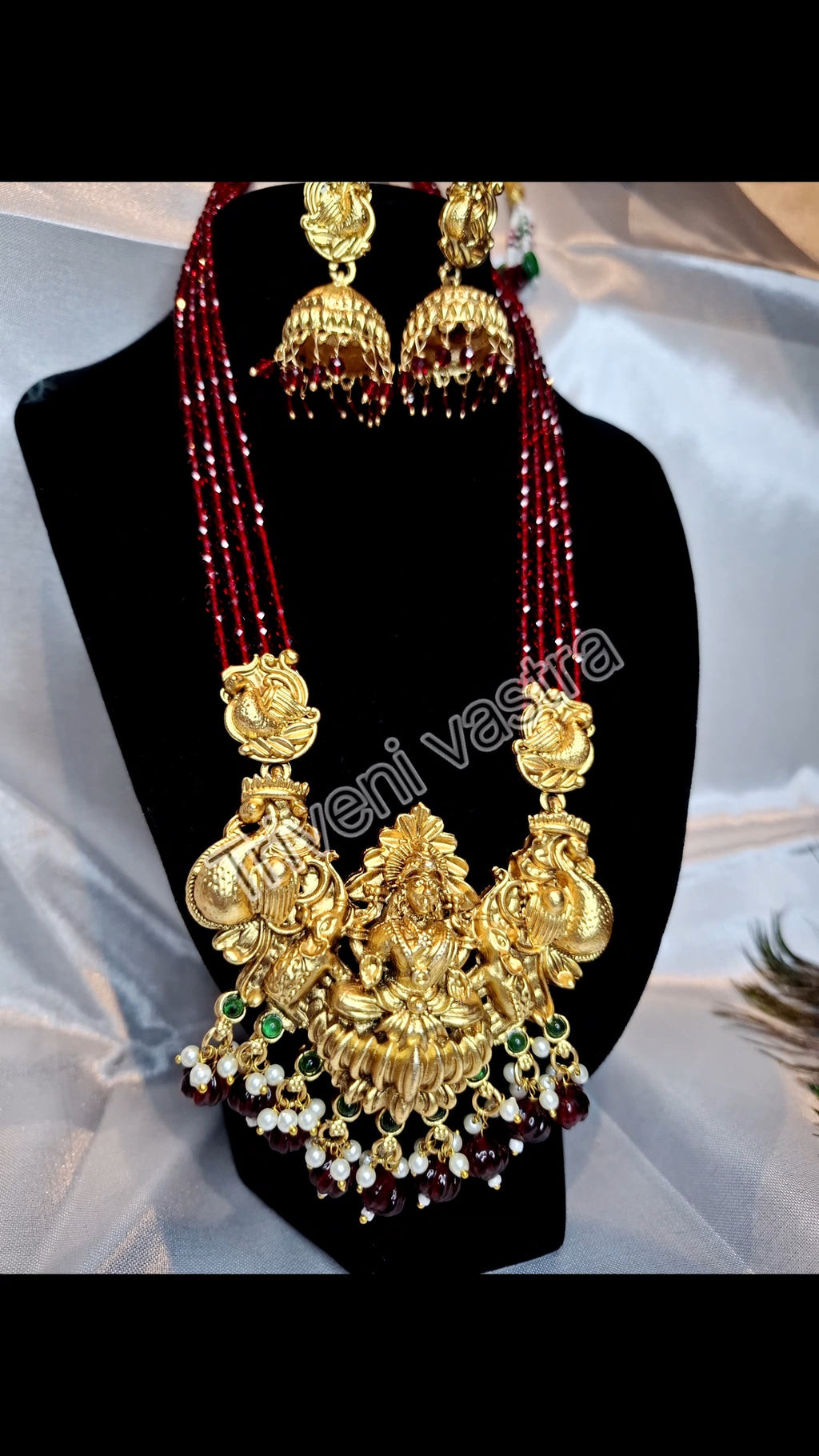 Long necklace Lakshmi Haram