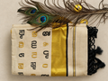Settu saree with malayalam letters