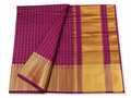 Purple / Magenta Tissue silk Saree