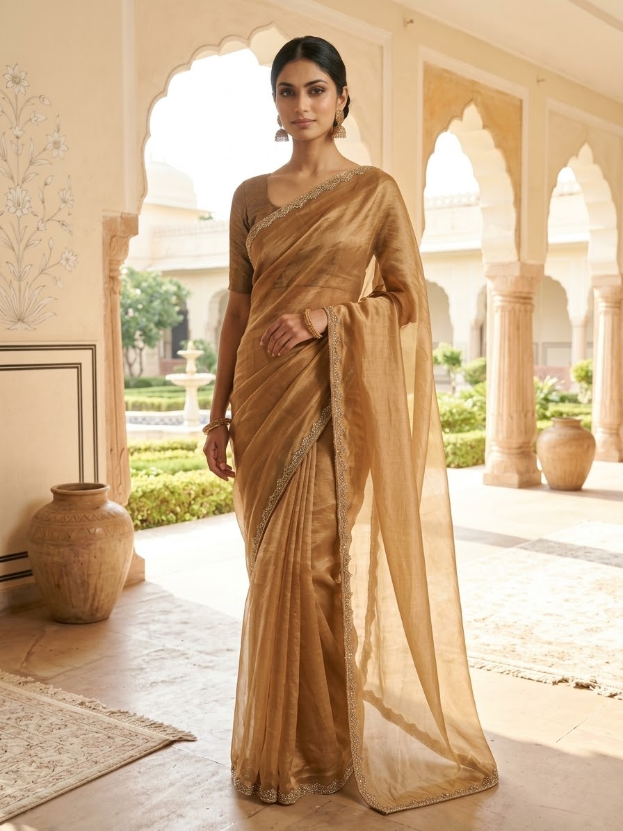 Crape Silk Saree