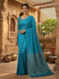 Saree with blouse